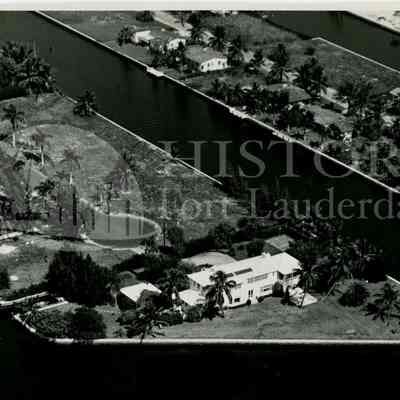 Residence of William H. Marshall Las Olas Inn soon after construction
