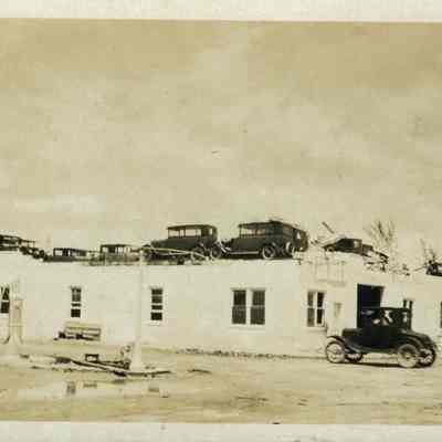 Day and Night Auto Hotel after Sept. 18 1926 Hurricane.
