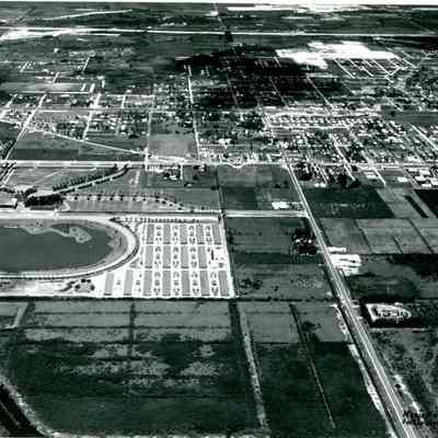 Aerial View of Gulfstream Racetrack (Hallandale) 1952