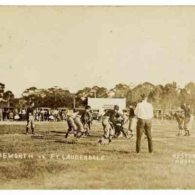 Lake Worth vs. Fort Lauderdale Football Game