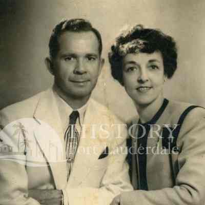 Etson James Blackwell and Elsie Bellamy Blackwell 1946