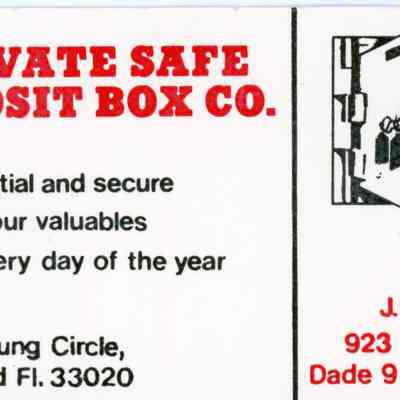 Business Card, J. Moy