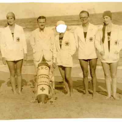 August Jr. and the A.R.C. Life Saving Corps.