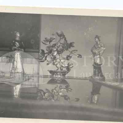 View of interior of the Follansbee home