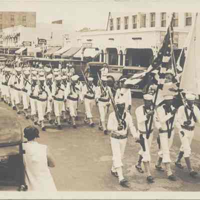 U.S. Coast Guard parade on Andrews Avenue