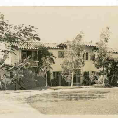 Exterior view of the Follansbee home