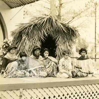 Seminole Children at Stranahan Park Amphitheater 1937