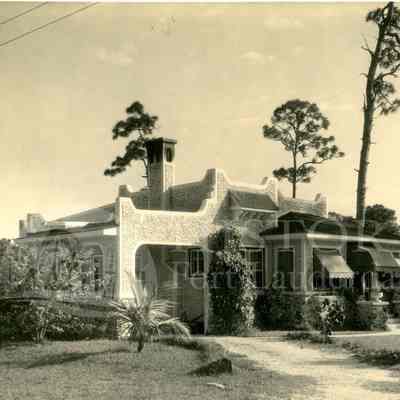 Typical Early Fort Lauderdale Home