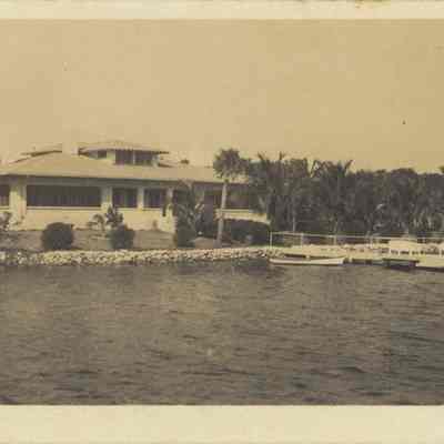 T. B. Burnham Residence (1219 SW 5th Court) Along New River c.1930