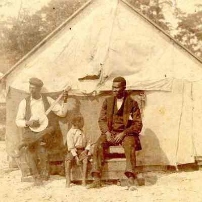 African American Settlers at the Stranahan Camp c.1896