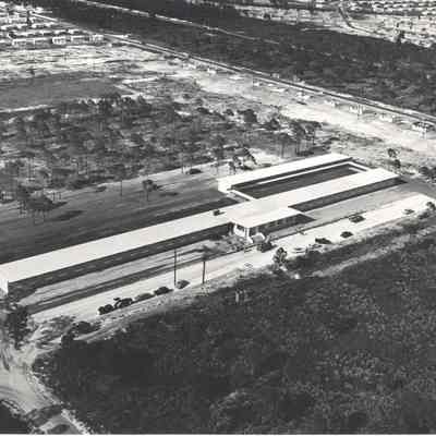 Dillard Elementary School Construction 1955