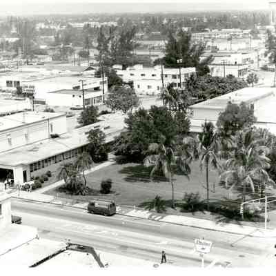 Aerial View of Fort Lauderdale City Hall c.1965