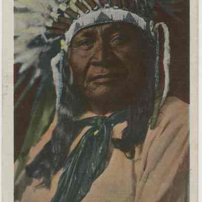 An Arapahoe Indian Chief, Frontier Days, Cheyenne, Wyoming