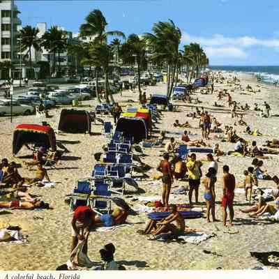A Colorful Beach, Florida - Fort Lauderdale