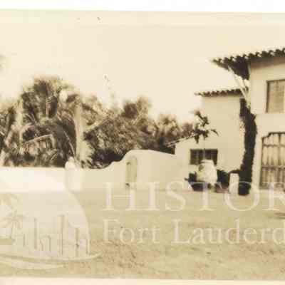 Exterior view of the Follansbee home