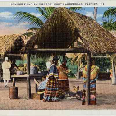 Seminole Indian Village, Fort Lauderdale, Florida--14