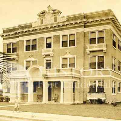 The Dresden Apartments Building on South New River Drive