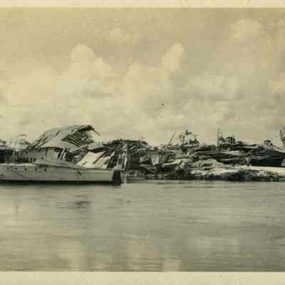 Destruction of a Boat Works located on S.W. River Drive, Fort Lauderdale, Fl.