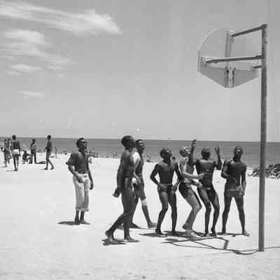 Wade-In and Basketball at Fort Lauderdale Beach 1961