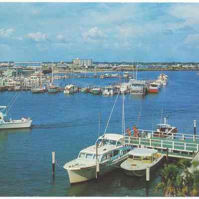 Marina and Yacht Basin, Clearwater Beach, Florida