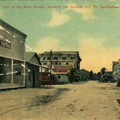 Looking South on Brickell Avenue 1910