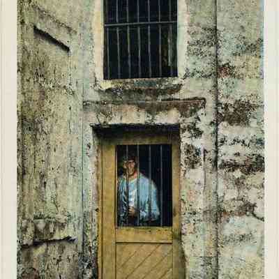 Chief Osceola of the Seminoles Confined in Court Room, Fort Marion, St. Augustine, Fla.