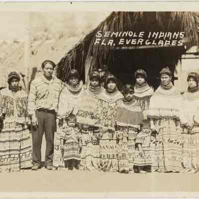 Seminole Indians, Florida Everglades