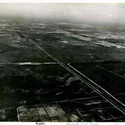 Aerial View of Plantation Looking Southeast From Sunrise 1955