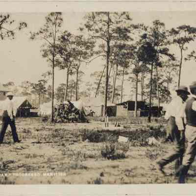 Tent City for Progresso Land Drawing 1911