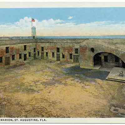 Court, Fort Marion, St. Augustine, Fla.