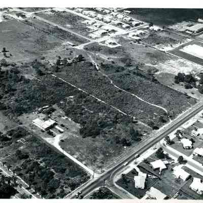 Aerial View of Wilton Manors (Andrews Ave and NW 29th St) Looking Northwest 1955