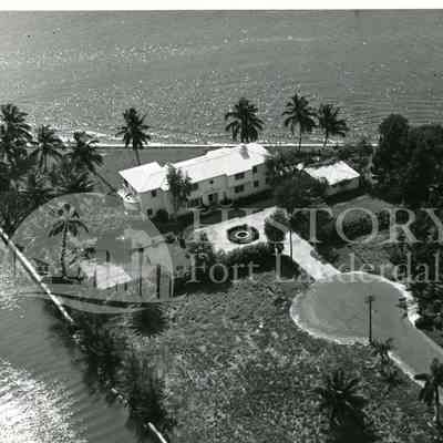 Aerial view of Richard Reed residence.