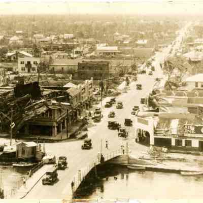 1926 Hurricane Damage on Andrews Avenue (Maxwell Arcade)