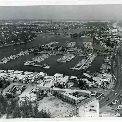 Aerial View of Bahia Mar Yacht Center