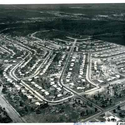 Aerial View of Melrose Park Looking Southwest 1953