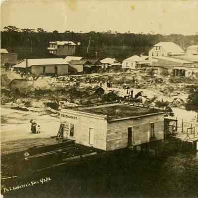 1912 Downtown Fire