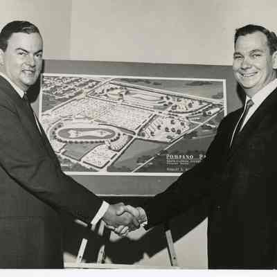 Fred Van Lennep and Unknown Man