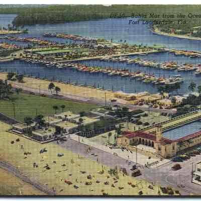 Bahia Mar from the Ocean - Fort Lauderdale, Fla.