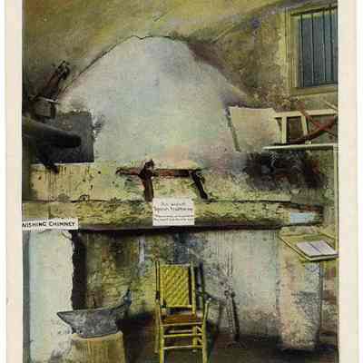 Wishing Chimney, Guard Room, Fort Marion, St. Augustine, Fla.