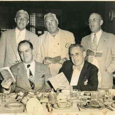 August Jr. and Rotarians Singing