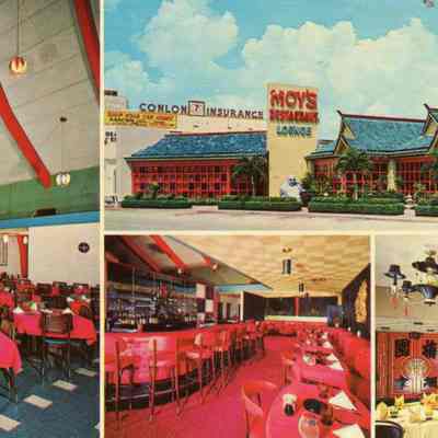 Moy's Chinese-American Restaurant & Cocktail Lounge Postcard