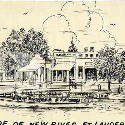 N of New River from Andrews to Brickell Ave 1919
