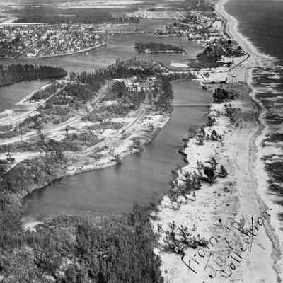 Aerial View Looking North from Mayan Lake