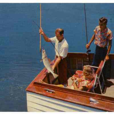 Gaffing the Speckled Trout