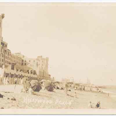 Hollywood Beach in Front of the Hollywood Beach Hotel c.1925