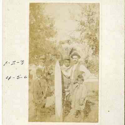 Will Stranahan and Seminole Boys 1890s