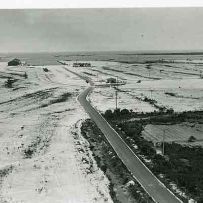 Aerial View of Port Everglades Looking East c.1929