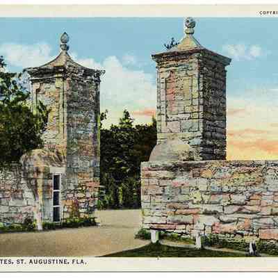Old City Gates, St. Augustine, Fla.