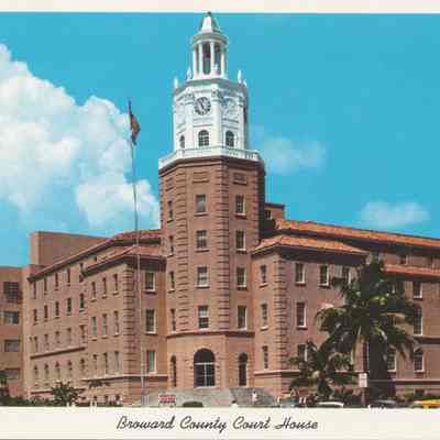 Broward County Court House in Ft. Lauderdale, Florida