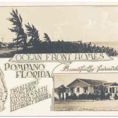 Ocean Front Homes, Pompano, Florida